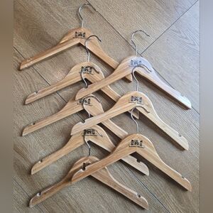 8 Brooklyn 100% Bamboo Baby Kids Hangers 360 Swivel Hooks